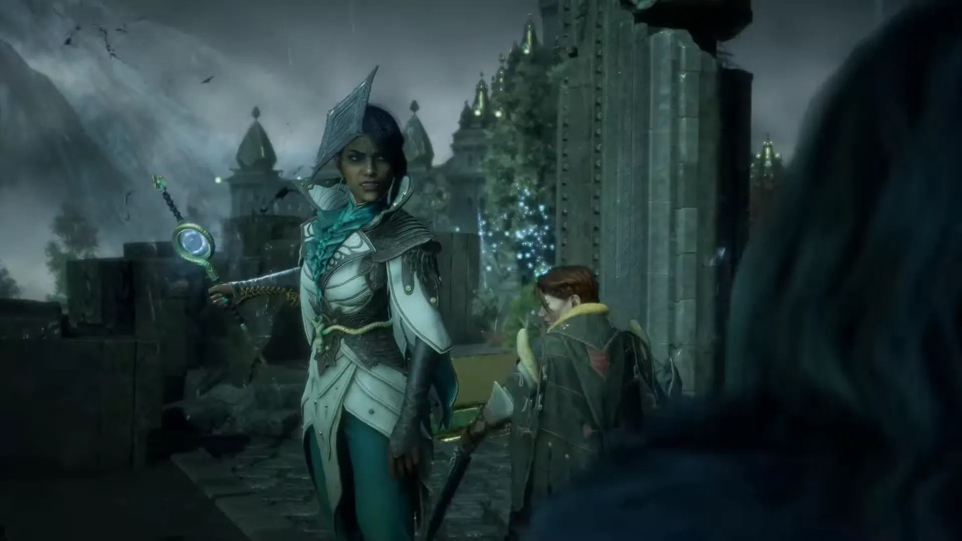 Character interactions showcasing humor in Dragon Age: The VeilGuard